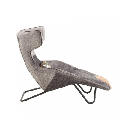 Ligstoel Club Lounge Designer TV Bank Stoel Stoelen Bekleding Zitmeubelen