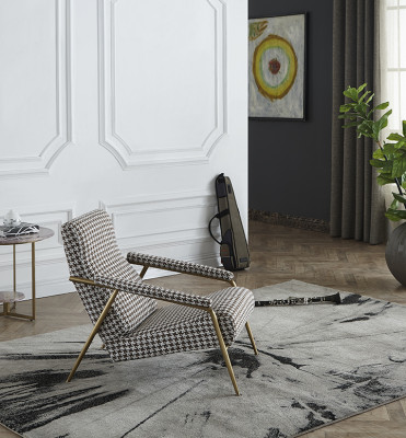Fauteuil Design Bank Bankstel Relax Stof Lounge Luxe TV-clubbekleding Zitter
