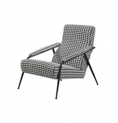 Fauteuil Design Bank Bankstel Relax Stof Lounge Luxe TV-clubbekleding Zitter