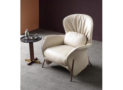 Luxe stoel bekleding cocktail relax lounge club stoelen meubels ontwerp fauteuil leer