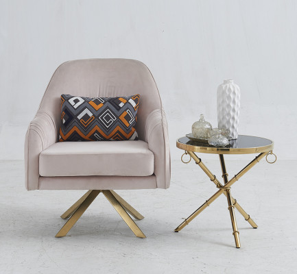 Fauteuil Club Lounge Designer Leunstoel Bekleed Bank 1-Zits TV-stof Nieuw