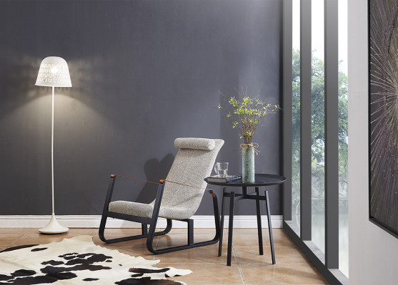 Club Polster Luxus Oor-ontspanningsstoel Ontwerpcouchbank Leren loungestoel