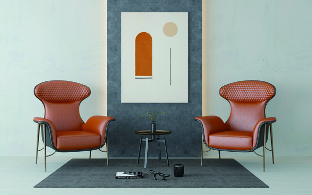 Ontwerp fauteuil Lounge Club TV Stoel Stoelen Ontspannen Conferentie Kantoor Nieuw Metaal