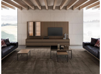 Woonkamer houten meubels woonkamer tv-standaard complete moderne inrichting