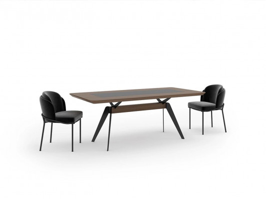 Luxe eetkamerset Eettafel 4 stoelen Stof Eethoek Set Nieuw