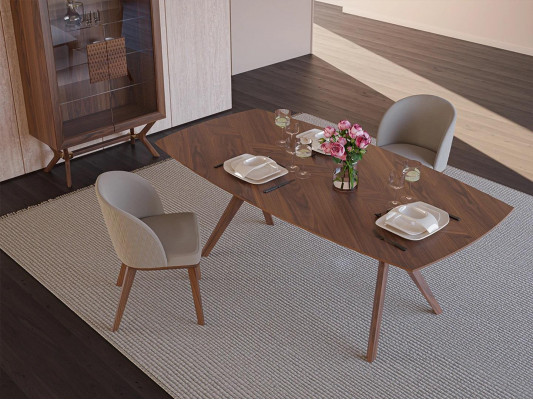 Eetkamer Eettafel 4 stoelen Luxe inrichting Modern design