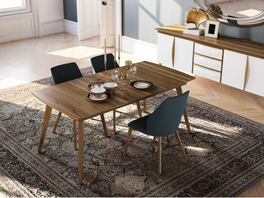 Eetkamer compleet 5-delige eettafel design 4x stoelen eetgroep luxe meubels