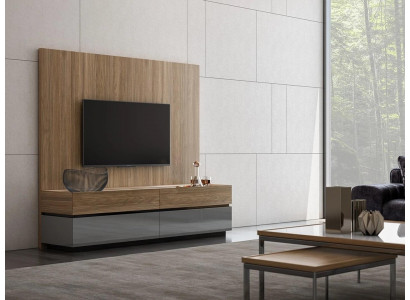 Woonwand TV wand Houten Stijl Modern Woonkamer Meubels TV Stand Nieuwe Inrichting
