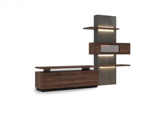 Wandmeubilair Moderne woonkamermeubels Houten meubels Luxe Compleet Modern Design