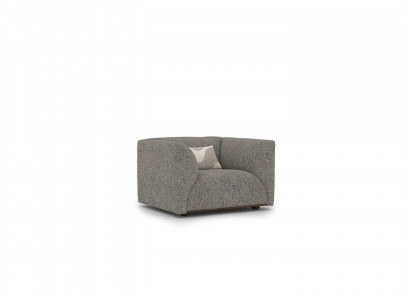 Woonkamer gestoffeerde meubels fauteuil luxe gestoffeerde zitting modern ontwerp inrichting