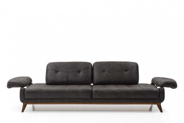 Stijlvolle woonkamerontwerpset Driesitzer Moderne fauteuil 2-delig.
