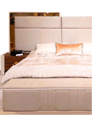 Slaapkamerset Tweepersoonsbed 2x Nachtkastjes Nieuwe Inrichting Designermeubelen