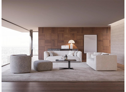 Woonkamermeubilair 4-delig bankstel 2x driezitsbank luxe voetenbankje nieuw fauteuil  Woonkamermeubilair 4-delig bankstel 2x driezitsbank luxe voetenbankje nieuw fauteuil