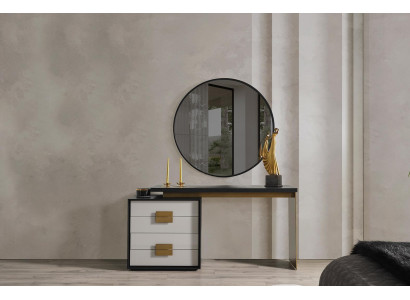 Slaapkamer Stijlvolle Set Designer Kaptafel Luxe Spiegel 2-delig