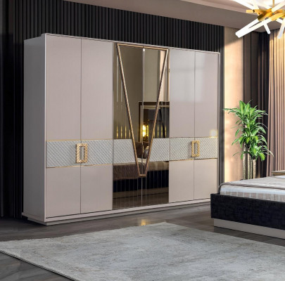 Slaapkamer Kledingkast Moderne meubels luxe Nieuwe inrichting Ontwerp
