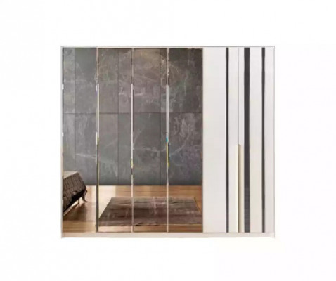 Kledingkast Luxe Slaapkamer Houten Kast Glas Kast Meubelontwerp