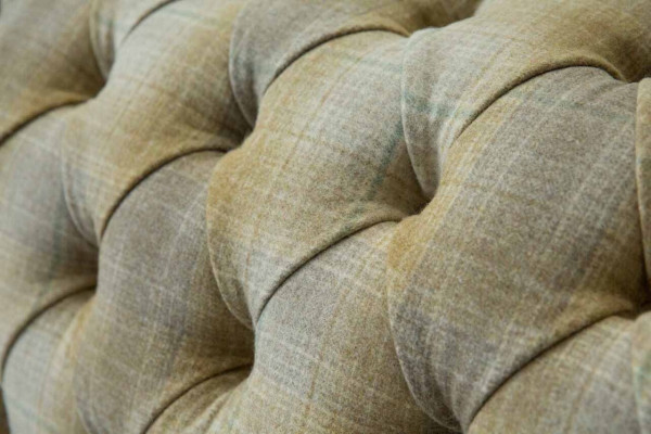 Designer bankstel 3-zits Chesterfield gestoffeerd bankstellen 240cm van textiel
