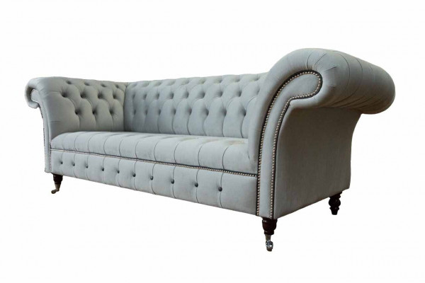 Designer Bankstel 3-zits Chesterfield Bank Gestoffeerde Banken Meubels