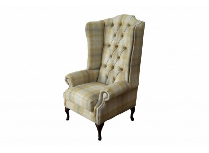 Fauteuil Bank Bekleding Zitje Designer Stof 1-zits Bekleding Chesterfield