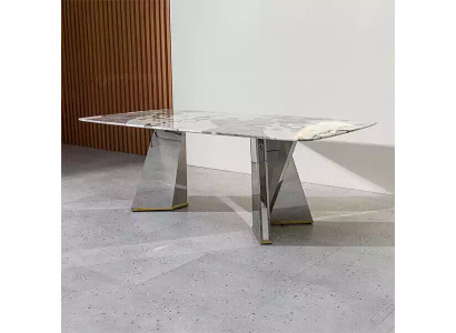 Luxe eettafel glazen tafel eetkamer luxe tafels Grijze tafel 200x100