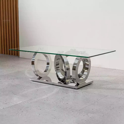 Metall salontafel banktafel bijzettafel rechthoekige salontafels