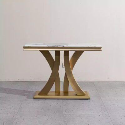 Ontwerp Luxe Console Tafel Console Tafels Roestvrij Staal Ontwerp Sideboard