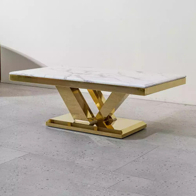 Salontafel Ontwerp Tafel Woonkamer Luxe Salontafels Meubels 130x70 Metaal