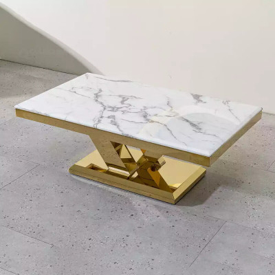 Salontafel Ontwerp Tafel Woonkamer Luxe Salontafels Meubels 130x70 Metaal