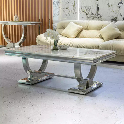 Salontafel voor welgestelden Luxe tafel Ontwerp tafels Luxe meubels Bijzettafel
