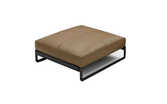 Exclusieve bankstel, 3+2 zits lederen hocker bekleding woonkamer set