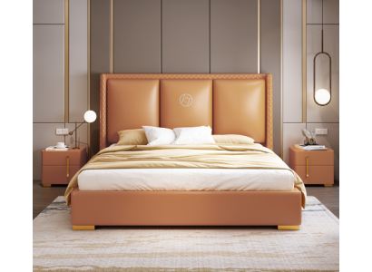 Tweepersoons slaapkamer bed luxe meubels tweepersoonsbed hotelinrichting