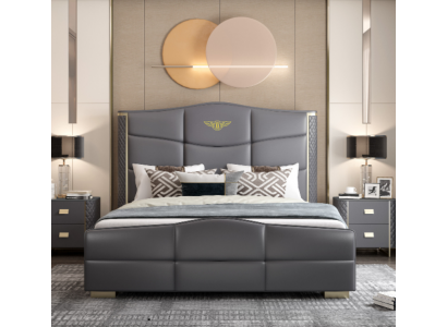 Tweepersoons designbed Moderne luxe slaapkamermeubels Bedframe