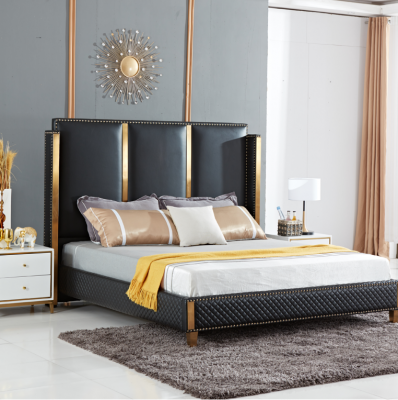 Bed Kussen Ontwerp Luxe Tweepersoons Hotelbedden Huwelijk Slaapkamer 180x200cm