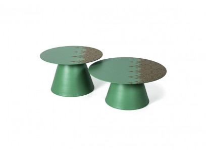 Design Tafel Salontafel Set 2x Woonkamer Roestvrij Staal Moderne Luxe Tafels