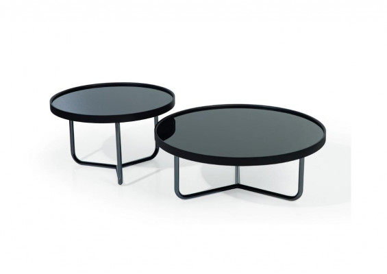Tafelset 2x salontafel bijzettafel ontwerper woonkamertafel tafels