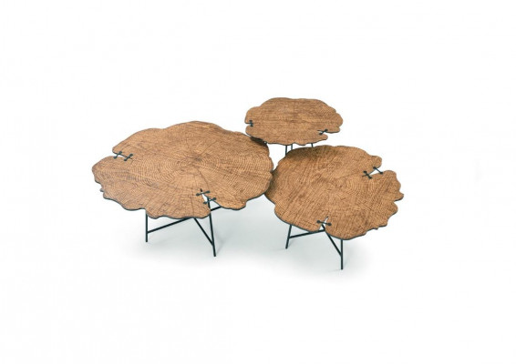 Stel 3x salontafelontwerper luxe woonkamertafel luxe koffietafel tafel