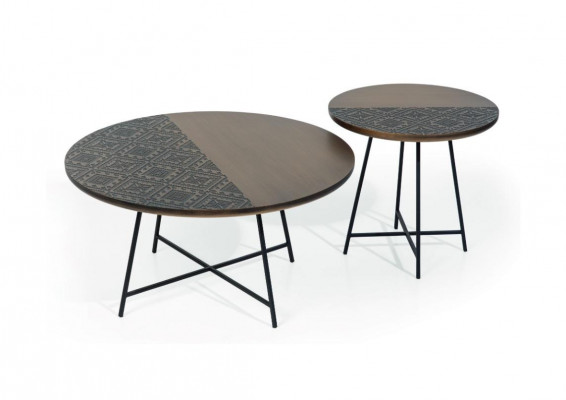 Salontafel Modern Bijzettafel Designer Woonkamertafel Bruin Tafel