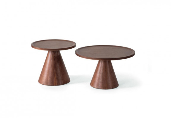 Salontafels Tafel Luxe Hout Modern Console Ontwerp Meubel Set 2x 2-delig.