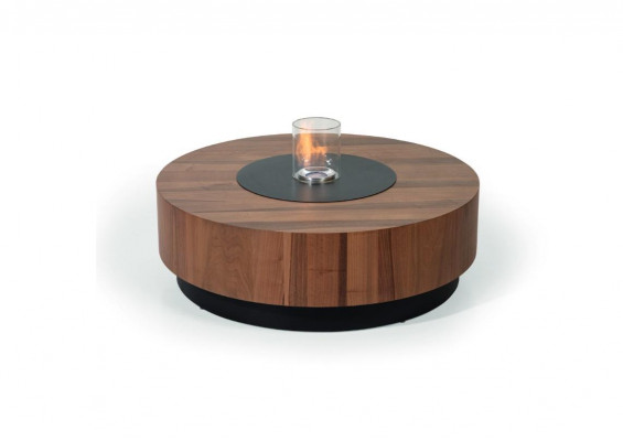 Salontafel Luxe meubels Woonkamer Ontwerp Ronde houten tafel Modern