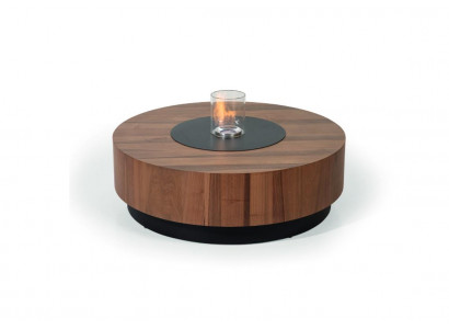 Salontafel Luxe meubels Woonkamer Ontwerp Ronde houten tafel Modern