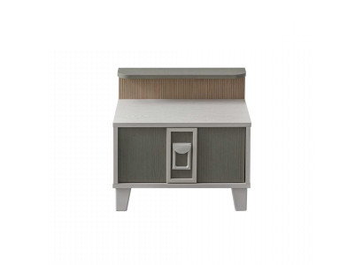 Nachtkastje nachtkastjes consoles hout kinderkamer modern grijs meisje
