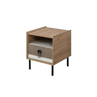 Nachtkastje Nachtkastjes Console Hout Kinderkamer Modern Bruin Tafel