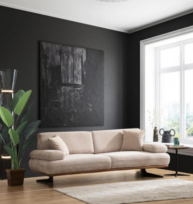Sofa set Bankstel Moderne vierzitsbank Driepersoonsbank Woonkamerfauteuil Nieuw