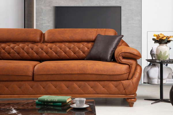 Driepersoonsbank Bank Woonkamer Bankstellen Modern Design Luxe Meubels