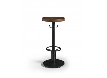 Bartafel Rond Staande Tafel Modern Hout Bruin Meubels Nieuw Luxe Ontwerp