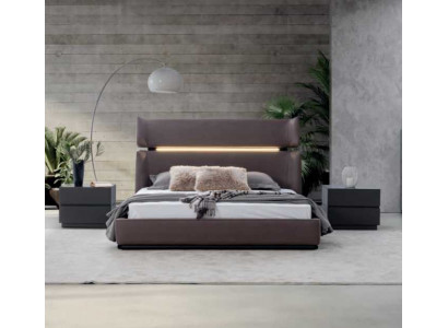 Luxe slaapkamer set bed met 2 nachtkastjes Modern Design Set