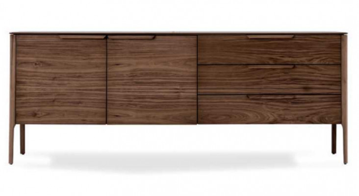 Eetkamer set Eethoek Bruin Eettafel 4x Stoelen met Dressoir Tafel