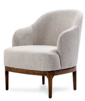 Moderne woonkamer fauteuil luxueus ontwerp grijs kleur Lounge Club Grijs