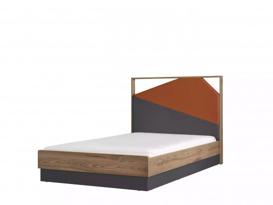 Kinderbed bed 120 cm bedframe kinderkamer hout bedframe grijs