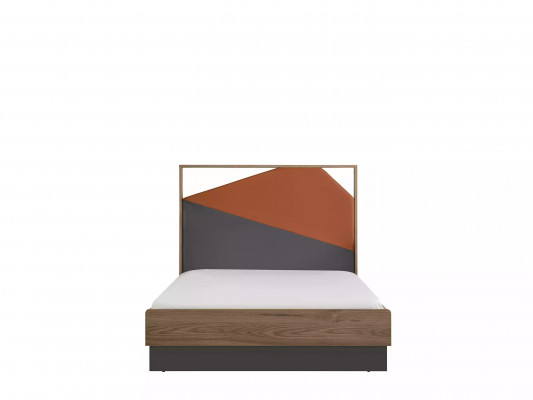 Kinderbed bed 120 cm bedframe kinderkamer hout bedframe grijs